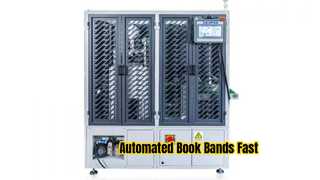 HDP DHB Digital Book Block Head and Tail Band Fixing Machine