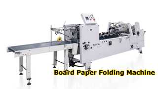 Board Paper Folding Machine