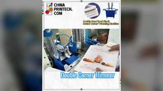 Double Head Book Block Round Corner Trimming Machine