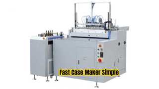 Semi Auto Case Making Machine.