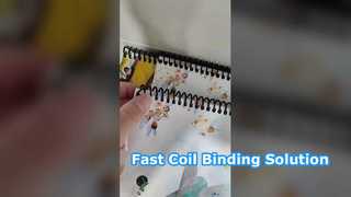 HXCP Plastic Spiral Coil Binding Machine