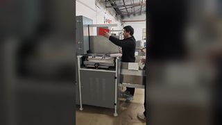 Semi Auto Cover Casing In Machine.