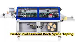 Book Back Spine Taping  Machine