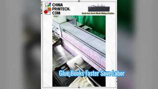 The Semi Auto Book Block Gluing Machine