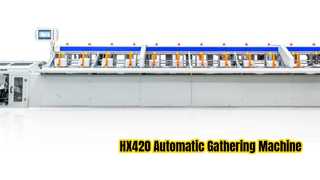 HX420 Automatic Gathering Machine Fully Automatic Signature Collating Modular 3–21 Stations
