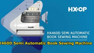 HX460D Semi Automatic Book Sewing Machine