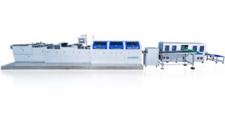 HX5000 Children Picture Book Casing In Machine