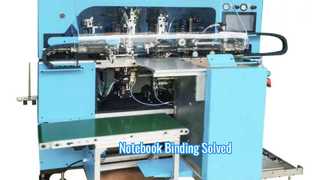 HX36B Automatic Notebook Elastic Band Fixing Machine