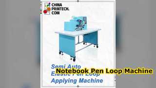 HX20EPL Semi Auto Elastic Pen Loop Applying Machine.