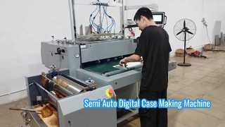 Semi Auto Digital Case Making Machine For Short-Run Case making Production