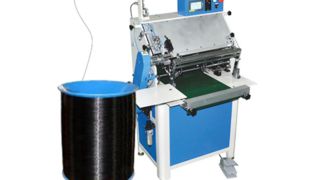 Semi Auto Single Loop Wire Forming Spiral Binding Machine.