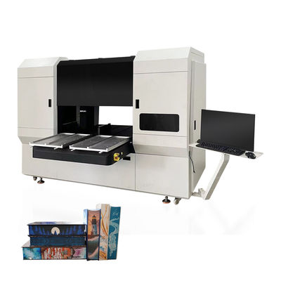 HXEP400 Book Edge Digital Printing Machine Fast Digital Edge Printing for Efficient Round Back Book Production