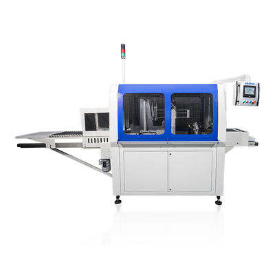 HX681 Machine Hardcover Book Binder Stacker Interleaving Pile Used Condition with PLC Core