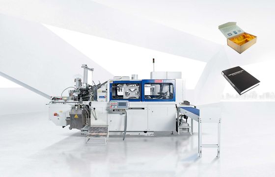 HX60 PLUS High - Efficiency Hardcover Case Making Machine Compressed Air Requirement