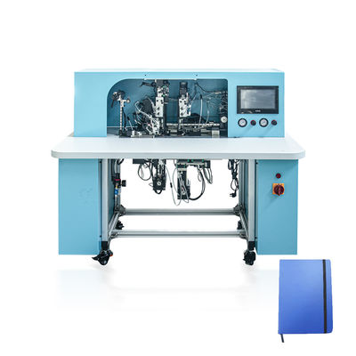 HX18B Semi Auto NotebookElastic Band Fixing Band Fixing Machine softcover notebooks bible notebook