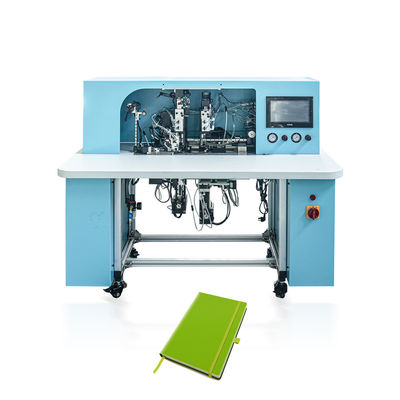 HX18B Semi Auto Notebook Elastic Band Fixing Machine softcover notebooks bible notebook