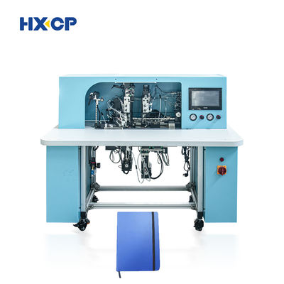 HX18B Semi Auto Notebook Elastic Band Fixing Machine Softcover Hardcover Binding Pospress Manufacturing Bible ManualFactory Price