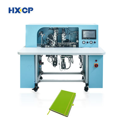 HX18B Semi Auto Notebook Elastic String Applying Band Fixing in Book Cover Machine softcover notebooks softcover