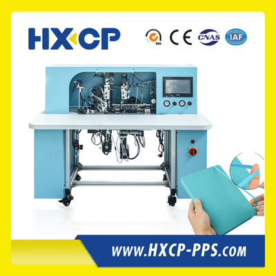 HX18B Semi Auto Notebook Elastic String Applying  Band Fixing Machine Notebook Elastic Band Fixing 2025 Best Bookbinding Machine PLC