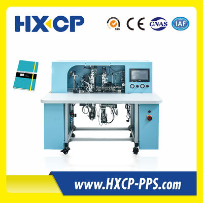 HX18B Semi Auto Notebook Elastic String Applying  Band Fixing Machine softcover notebooks bible notebook