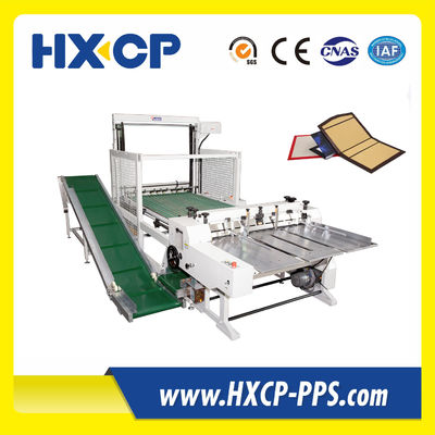 HX1200 Automatic Paper Board Slitter Finishing Notebook Making Machine Hydraulic Case Machine Cutting