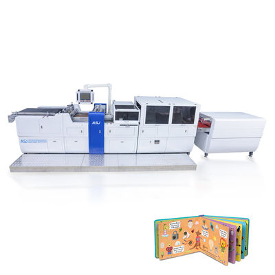 HX450C Board Book Cover Casing In Machine Children Book Cardboard Book Cardpaper Papercard Photo Book Cover Case In Machine
