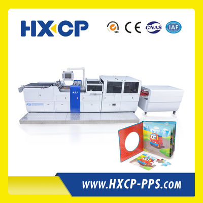 HX450C Board Book Cover Casing In Machine Customizable Insertion for Unique Children's Books