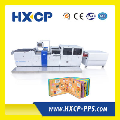 HX450 Quality Assured Children Cardboard Book Cover Casing In Machine for Photo Book Binding