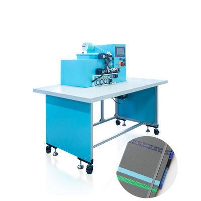 HX20EPL Elastic Pen Loop Attachment Notebook Penloop Mounting Machine Semi-Auto Efficiency for Bulk Notebook Production