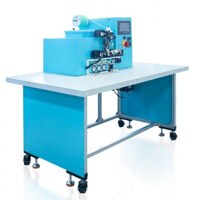 HX20EPL Semi Auto Elastic Pen Loop Applying Machine using hot-melt glue with capacity1000-1200pcs/h