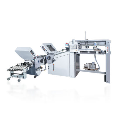 High Speed Gantry Pallet Buckle Folding Machine Large Format Industrial Signature Production 6 Buckle Plates