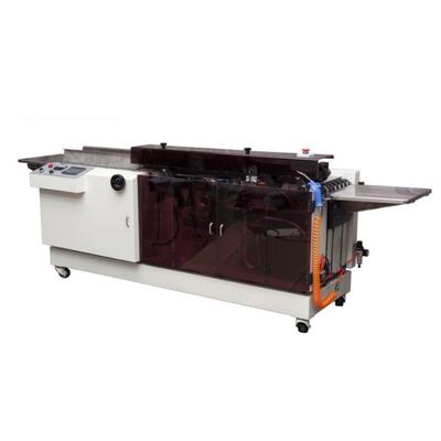 HXBJ600 Book Block Spine Paper Pasting Machine Automatically Paste The Spine