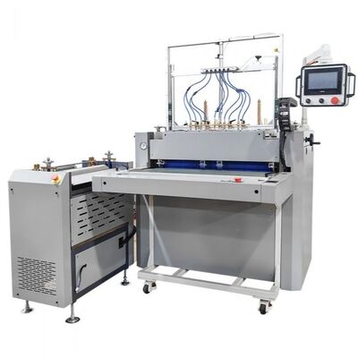 HXSCM Semi Auto Hardcover Case Making Machine digital control for production of book cases ring binders photo albums and folders