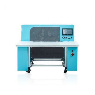 HX18B Semi Auto Notebook Elastic Band Fixing Machine is widely used for notebook elastic band fixing