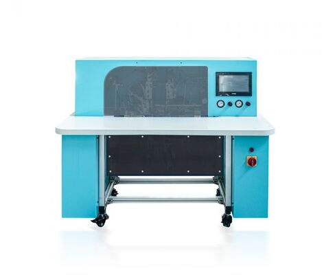 HX18B Semi Auto Notebook Elastic Band Fixing Machine Designed for One Person Operation and High Speed Elastic Band Application