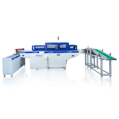 HX2000 Fully Auto Ribbon Inserting Machine Inline Production Stack Output System