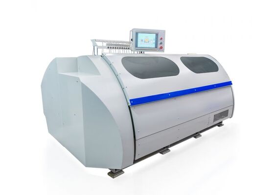 HX220 High Speed Book Sewing Machine with enclosed oil bath cam boxes reducing noise vibration and maintenance requirements