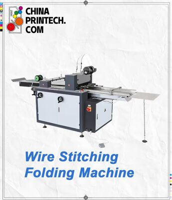 Hx350 Wire Stitching Folding Machinefor The Precision Stitching and Folding