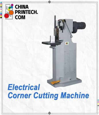 Hx90ECG Electrical Corner Cutting Machine For Reduction Gearbox Drive, Easy Operation Electric Power, Mechanical Clutch, Simple Operation, Ideal For Paper Board Corners.