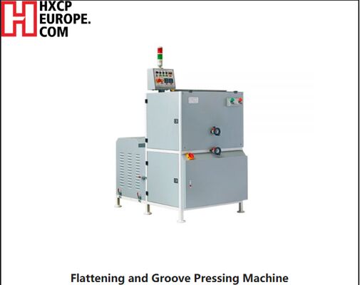 Flattening And Groove Pressing Machine Used In Hardcover Book Processing