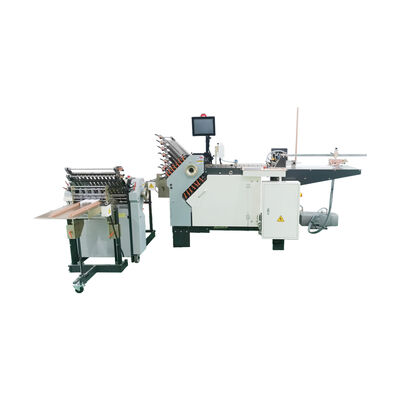 Miniature Buckle Folding Machine B2 Sheet Size 20 Buckle Plates 12 Times Horizontal Vertical Folds
