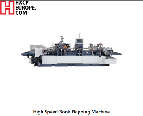 High Efficiency Automatic Access Punching Machine With Cam Mechanism,Book Block Front Cutting, Cover Creasing & Folding, 4200pcs/H