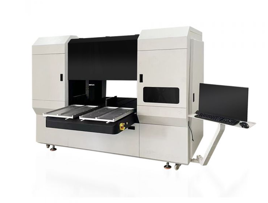 HXEP400 Book Edge Digital Printing Machine featuring nonstop ink jetting technology with dual stations for hardcover book edge printing