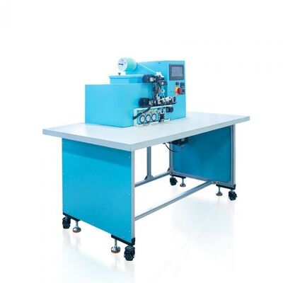 HX20EPL Semi Auto Elastic Pen Loop Applying Machine for Notebook Agenda and Diary Case Production with Hot Melt Glue Application