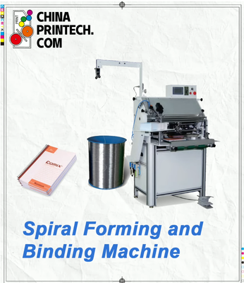 Semi Auto Single Loop Wire Forming Spiral Binding Machine,Forms Iron Wire,Easy Operation  High Efficiency  Change ToolsForms Wire  Inserts  Binds  Easy Tool Change