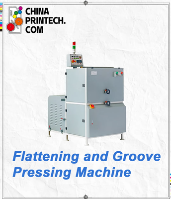 Flattening And Groove Pressing Integrated Machine For Hardcover Books,Notebook,Adjustable Pressure  Simultaneous ProcessIntegrated Design For Hardcover Books