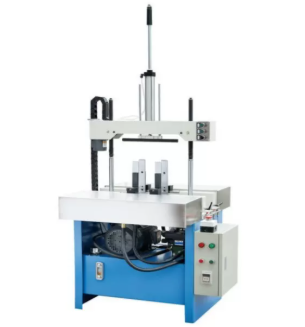 HX95BR Book Block Back Rounding Machine hydraulic system with adjustable pressing speed for hardcover book block back rounding process