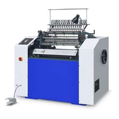 HXSS720 Semi Auto Sewing Machine 18 Groups Fine Needles Advanced Auto Lifting Book Collector Unit
