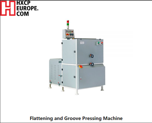 Flattening And Groove Pressing Integrated Machine ,2T To 5T Hydraulic Pressure,Adjustable Pressure Simultaneous Spine FormingTime Saving Simultaneous Flattening & Grooving