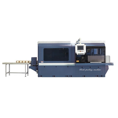 Automatic Book Wrapping Machine rolled kraft paper full integrated packaging workflow